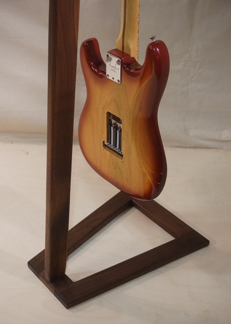 Wood Guitar Stand | Walnut