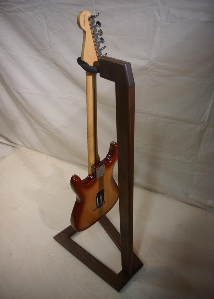 Wood Guitar Stand | Walnut