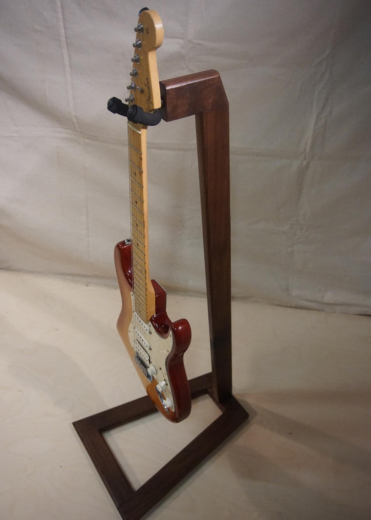 Wood Guitar Stand | Walnut