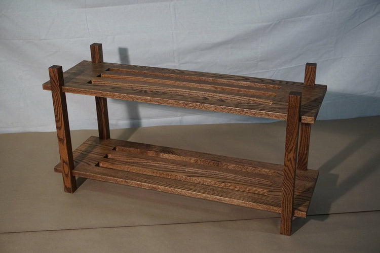 Classic Wooden Shoe Rack