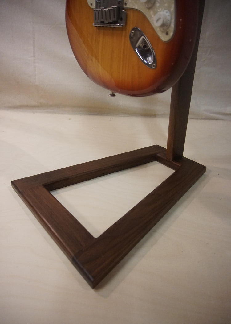 Wood Guitar Stand | Walnut