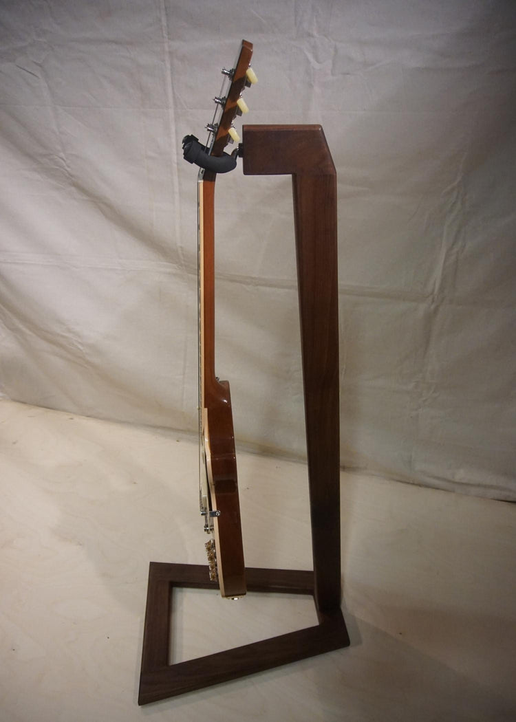 Wood Guitar Stand | Walnut