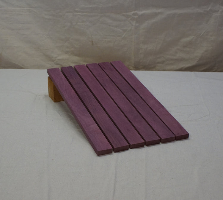 Purple Heart Wood - 2" Thick Exotic Purple Heart Hardwood